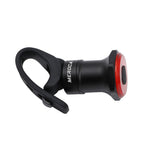 MEROCA MX2 Fanale posteriore per freno con sensore intelligente Luce per mountain bike Ricarica USB Fanale posteriore per guida notturna per bici da strada, Seat Cushion Installation Black, Seat Cushion Installation Coloful                             ...