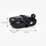 Borsa da sella per bicicletta Rhinowalk Borsa da sella per bicicletta impermeabile Borsa per sedile posteriore per mountain bike Borsa da equitazione, TF550