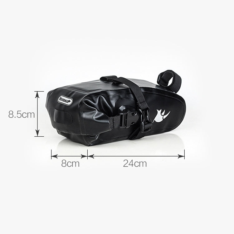 Borsa da sella per bicicletta Rhinowalk Borsa da sella per bicicletta impermeabile Borsa per sedile posteriore per mountain bike Borsa da equitazione, TF550