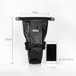 Borsa da sella per bicicletta Rhinowalk Borsa da sella per bicicletta impermeabile Borsa per sedile posteriore per mountain bike Borsa da equitazione, TF550