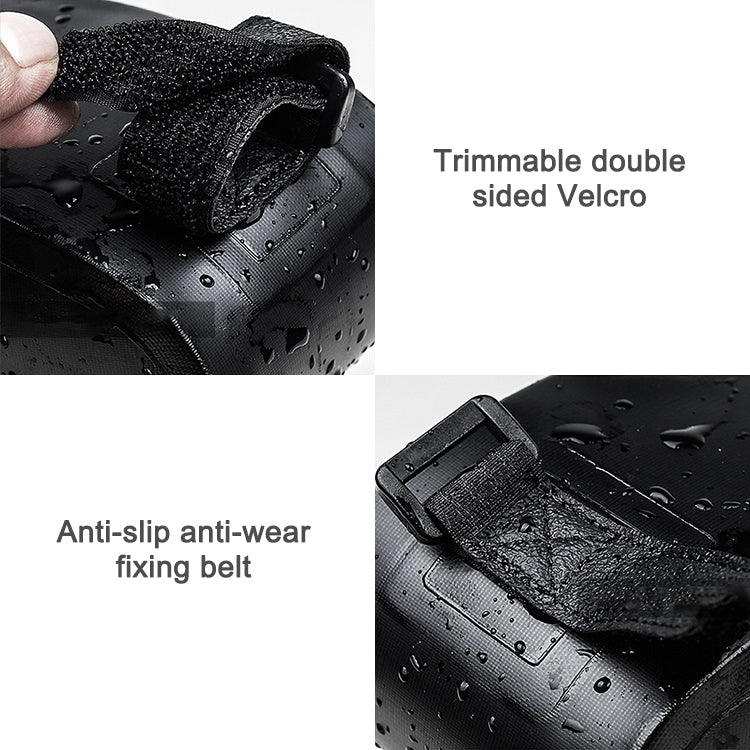 Borsa da sella per bicicletta Rhinowalk Borsa da sella per bicicletta impermeabile Borsa per sedile posteriore per mountain bike Borsa da equitazione, TF550