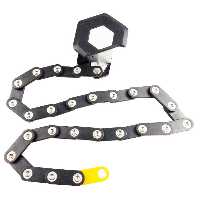 BIKERSAY BK001 Lucchetto pieghevole per bicicletta Antifurto Antitaglio Blocco per hamburger per mountain bike, BIKERSAY BK001