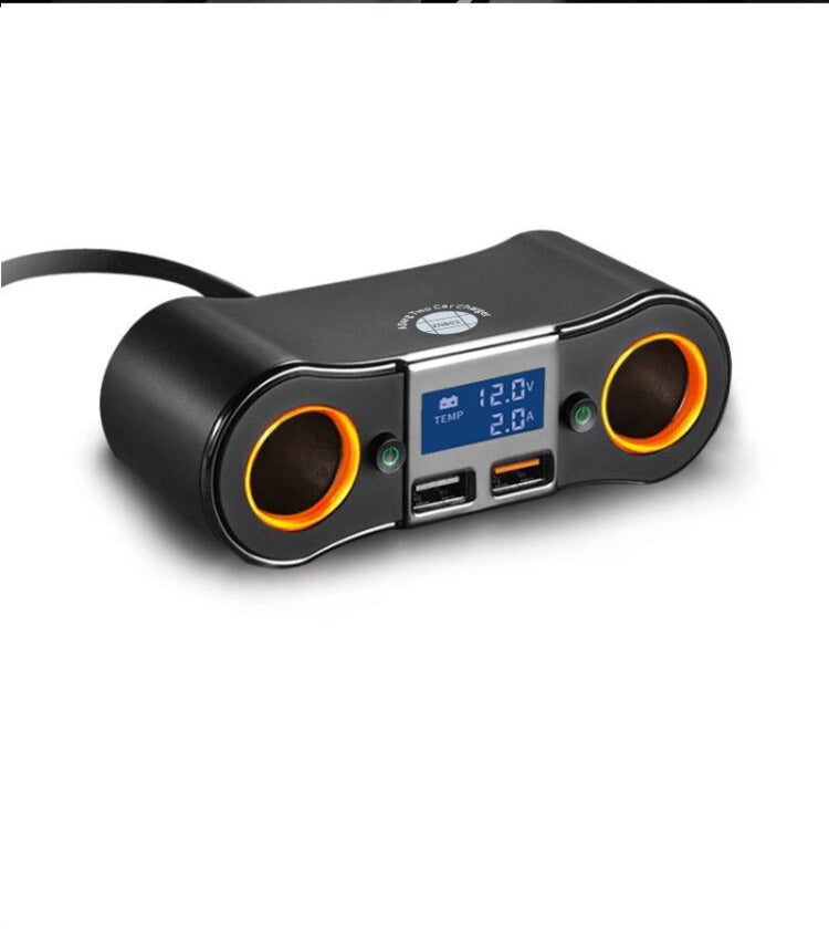 ZNB02 Caricabatteria da auto Doppio USB Accendisigari da auto, ZNB02