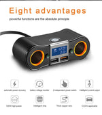 ZNB02 Caricabatteria da auto Doppio USB Accendisigari da auto, ZNB02