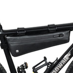 Borsa triangolare con trave anteriore per bicicletta Rhinowalk Borsa da sella per equitazione a lunga distanza in TPU impermeabile per bici da strada, Rhinowalk 2.2L Bicycle Front Beam Bag