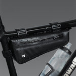 Borsa triangolare con trave anteriore per bicicletta Rhinowalk Borsa da sella per equitazione a lunga distanza in TPU impermeabile per bici da strada, Rhinowalk 2.2L Bicycle Front Beam Bag