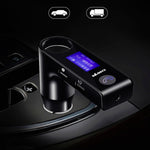Trasmettitore FM per lettore MP3 Bluetooth vivavoce per auto G7S con display LCD, G7S