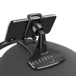 Supporto per telefono cellulare per auto, fibbia per carrello per strumenti, clip interna, staffa di navigazione per telefono cellulare con targa, Navigation Bracket With Number Plate