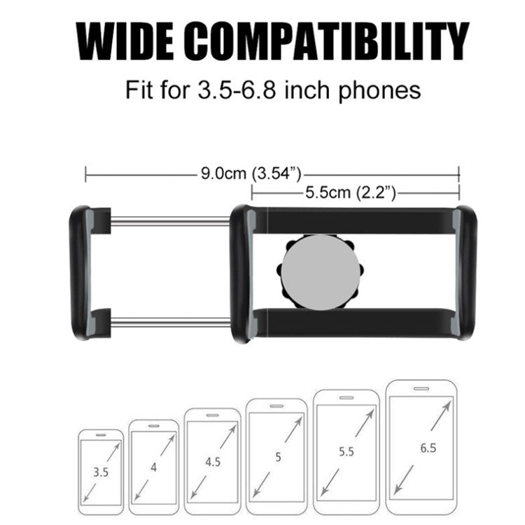 Supporto per telefono cellulare per auto, fibbia per carrello per strumenti, clip interna, staffa di navigazione per telefono cellulare con targa, Navigation Bracket With Number Plate