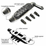 Mini strumento combinato multifunzionale portatile Cacciavite magico Apribottiglie cacciavite multifunzionale, Screwdriver Bottle Opener