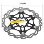 SNAIL FD-01 Disco flottante per mountain bike Pastiglie freno per bicicletta Disco freno a sei chiodi, 160mm Black, 180mm Black, 203mm Black, 160mm Red, 180mm Red, 203mm Red, 160mm Blue, 180mm Blue, 203mm Blue