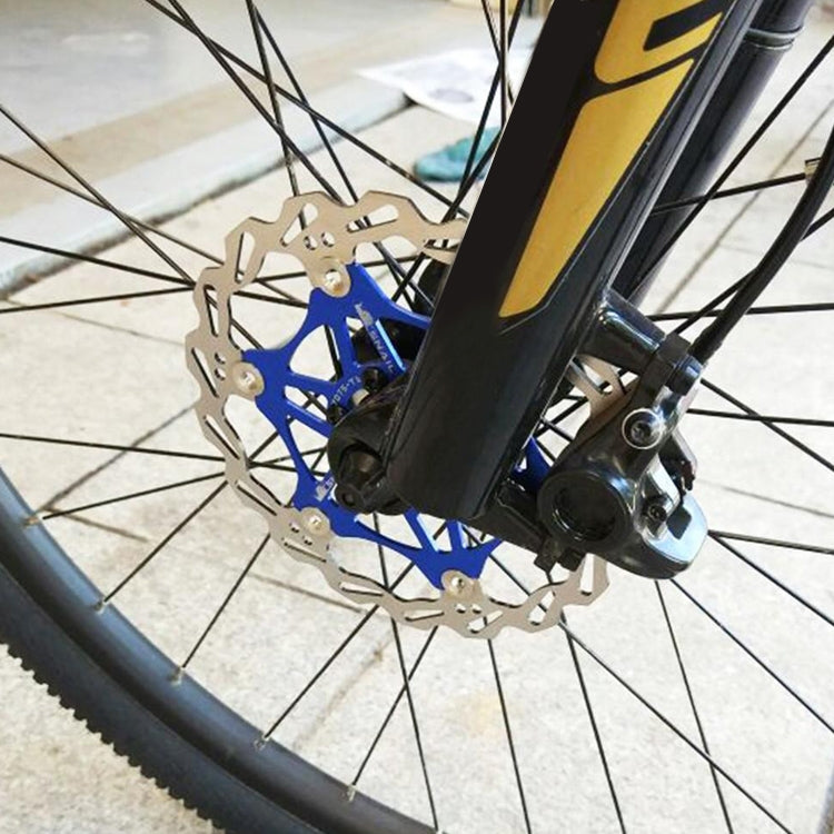 SNAIL FD-01 Disco flottante per mountain bike Pastiglie freno per bicicletta Disco freno a sei chiodi, 160mm Black, 180mm Black, 203mm Black, 160mm Red, 180mm Red, 203mm Red, 160mm Blue, 180mm Blue, 203mm Blue