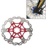 SNAIL FD-01 Disco flottante per mountain bike Pastiglie freno per bicicletta Disco freno a sei chiodi, 160mm Black, 180mm Black, 203mm Black, 160mm Red, 180mm Red, 203mm Red, 160mm Blue, 180mm Blue, 203mm Blue