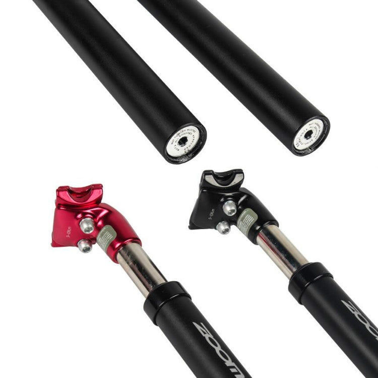 Reggisella idraulico per bicicletta da mountain bike con sospensione ZOOM, 27.2mm, 31.6mm
