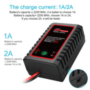 Caricabatterie intelligente per batterie Ni-MH Ni-Cr HTRC N8,, EU Plug, US Plug, UK Plug
