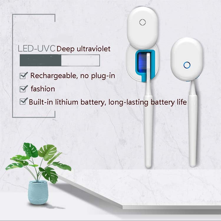 Sterilizzatore UV per spazzolino da viaggio in ABS 12cm
