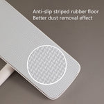 Mop antistatico per la rimozione della polvere Mop piatto piccolo rinforzato e temprato, Dust Removal