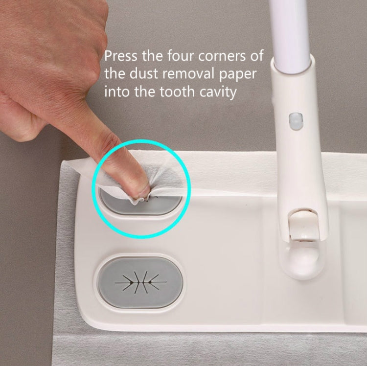 Mop antistatico per la rimozione della polvere Mop piatto piccolo rinforzato e temprato, Dust Removal