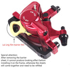 ZOOM HB100 Pinza freno idraulica per mountain bike Pinza freno a disco idraulica pieghevole per cavo per bici, Front, Rear, Front and Rear