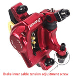 ZOOM HB100 Pinza freno idraulica per mountain bike Pinza freno a disco idraulica pieghevole per cavo per bici, Front, Rear, Front and Rear
