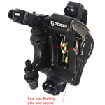ZOOM HB100 Pinza freno idraulica per mountain bike Pinza freno a disco idraulica pieghevole per cavo per bici, Front, Rear, Front and Rear