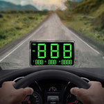 Kingneed C80 HUD da 4,5 pollici Head-up Display GPS Misuratore di velocità Allarme di velocità eccessiva Chilometraggio Orologio altitudine, C80 4.5inch