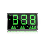 Kingneed C80 HUD da 4,5 pollici Head-up Display GPS Misuratore di velocità Allarme di velocità eccessiva Chilometraggio Orologio altitudine, C80 4.5inch