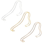 Staffa di supporto per scarpa elastica in metallo con supporto per scarpa con tacco alto in acciaio inossidabile da 3 pezzi, Silver, Titanium, Rose Gold