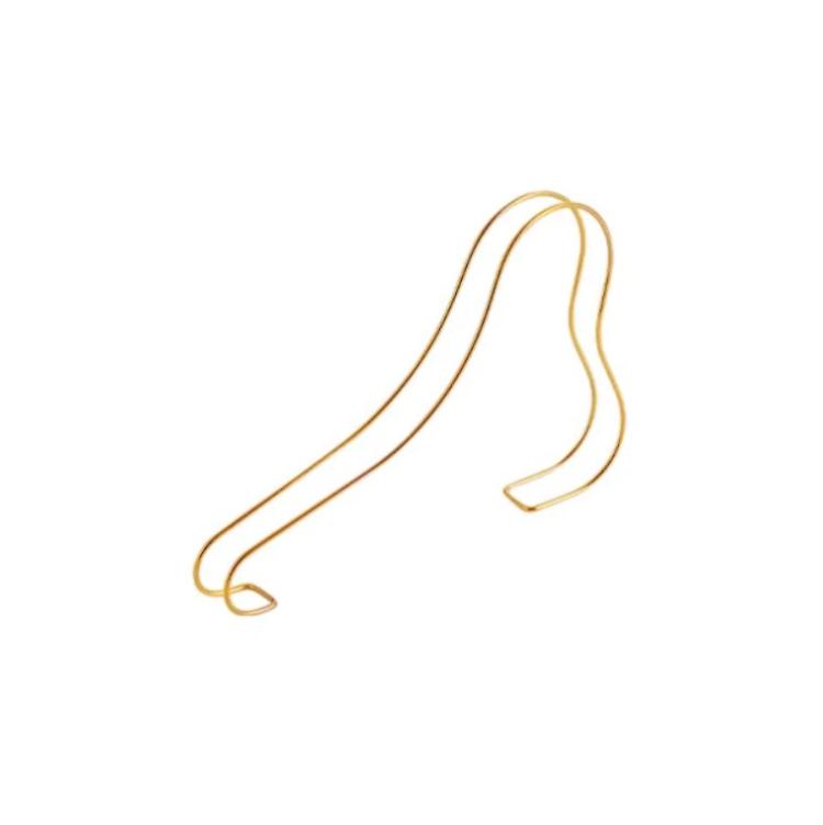 Staffa di supporto per scarpa elastica in metallo con supporto per scarpa con tacco alto in acciaio inossidabile da 3 pezzi, Silver, Titanium, Rose Gold