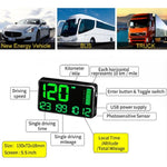 Kingneed C90 HUD da 5,5 pollici Head-up Display GPS per auto misuratore di velocità chilometraggio universale allarme di eccesso di velocità/misurazione della velocità satellitare GPS, C90 5.5inch