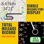 Kingneed C90 HUD da 5,5 pollici Head-up Display GPS per auto misuratore di velocità chilometraggio universale allarme di eccesso di velocità/misurazione della velocità satellitare GPS, C90 5.5inch