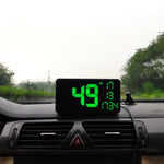 C1090 HUD da 6,2 pollici Head-up Display GPS per auto misuratore di velocità chilometraggio universale allarme di eccesso di velocità/misurazione della velocità satellitare GPS, C1090  6.2 inch