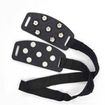 DM-1601 3 paia di alpinismo all'aperto superficie di neve e ghiaccio ramponi a 7 denti punte in lega di zinco copriscarpe antiscivolo in silicone, DM-1601Shoe Cover