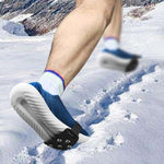 DM-1601 3 paia di alpinismo all'aperto superficie di neve e ghiaccio ramponi a 7 denti punte in lega di zinco copriscarpe antiscivolo in silicone, DM-1601Shoe Cover