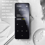 mrobo-M11 A6 Lettore MP3 multifunzione touch da 1,8 pollici Studente MP4 Mini Walkman, supporto scheda TF esterna, Touchpad 4GB, Touchpad 8GB, Touchpad 16GB, Bluetooth  Touchpad 4GB, Bluetooth  Touchpad 8GB, Bluetooth  Touchpad 16GB