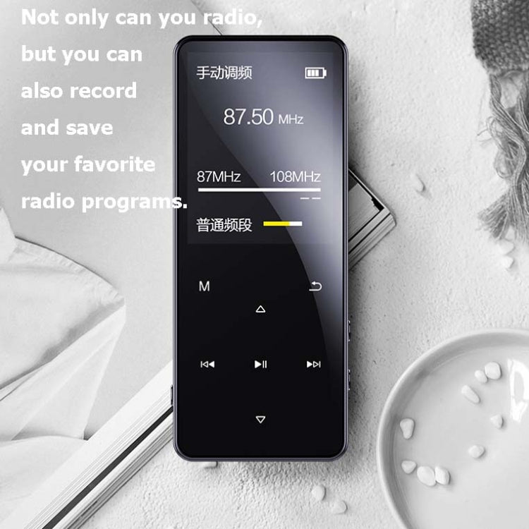 mrobo-M11 A6 Lettore MP3 multifunzione touch da 1,8 pollici Studente MP4 Mini Walkman, supporto scheda TF esterna, Touchpad 4GB, Touchpad 8GB, Touchpad 16GB, Bluetooth  Touchpad 4GB, Bluetooth  Touchpad 8GB, Bluetooth  Touchpad 16GB
