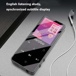 mrobo-M11 A6 Lettore MP3 multifunzione touch da 1,8 pollici Studente MP4 Mini Walkman, supporto scheda TF esterna, Touchpad 4GB, Touchpad 8GB, Touchpad 16GB, Bluetooth  Touchpad 4GB, Bluetooth  Touchpad 8GB, Bluetooth  Touchpad 16GB