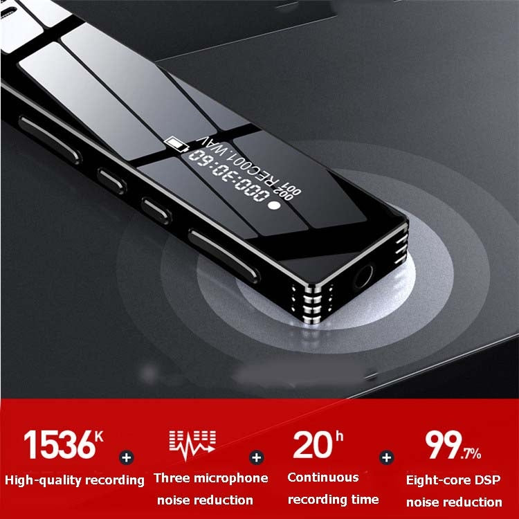 Registratore vocale MROBO A10 con schermo a colori 8GB