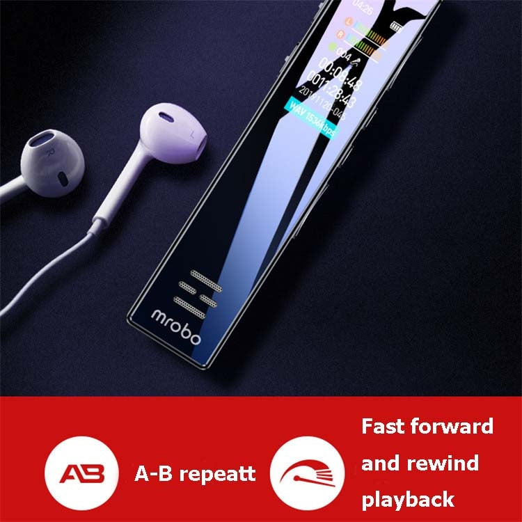 Registratore vocale MROBO A10 con schermo a colori 8GB