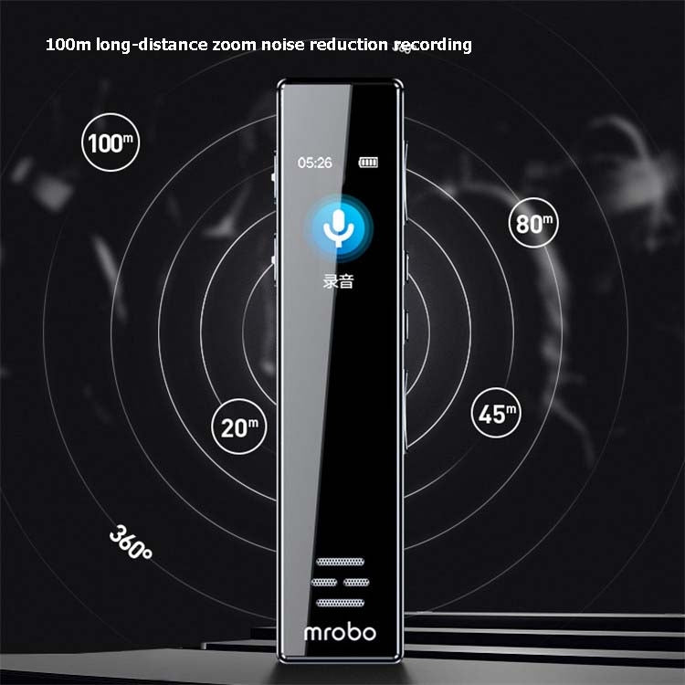 Registratore vocale MROBO A10 con schermo a colori 8GB