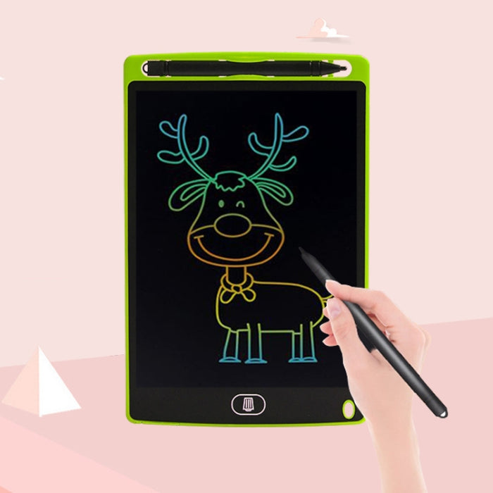 Lavagna per scrittura LCD da 8,5 pollici per bambini che disegnano la lavagna per graffiti, Monochrome Red, Colorful Red, Monochrome Black, Colorful Black, Monochrome White, Colorful White, Monochrome Blue, Colorful Blue, Monochrome Green, Colorful Green