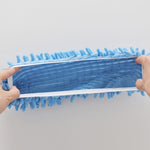 12 pezzi Copriscarpe in ciniglia per pulizia pigra Pavimento pulito Mop rimovibile e lavabile Colore casuale, Floor Mop