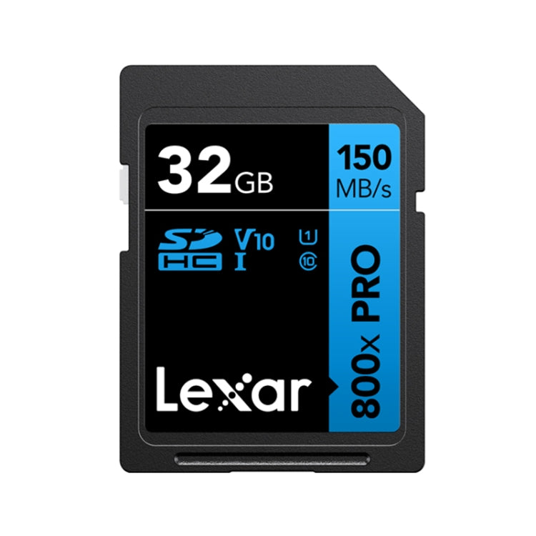 Scheda di memoria per fotocamera reflex ad alta velocità Lexar SD-800X Pro, 32GB, 64GB, 128GB, 256GB, 512GB