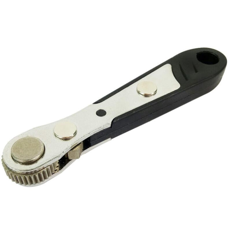 Set di punte per chiave a cricchetto 19 in 1 1/4 Set di mini punte Chiave manuale, Red Handle, Black Handle