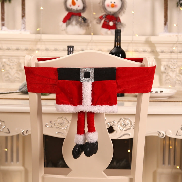 Decorazioni per la copertura della sedia di Natale Ornamenti per la tavola di Natale