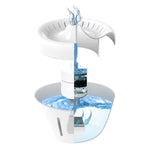 Distributore di acqua per animali domestici Distributore di acqua per animali domestici a circolazione elettrica, Basic, Night Light
