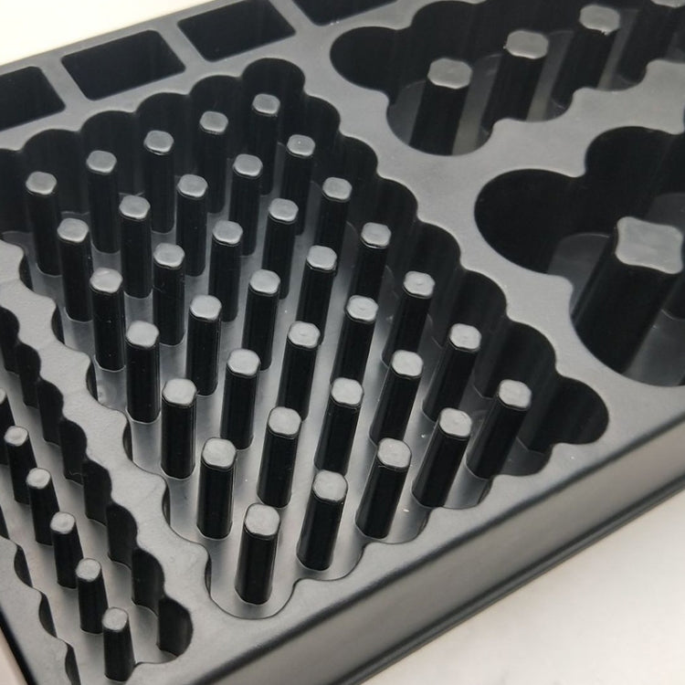 Scatola multifunzionale per batterie con tester capacità