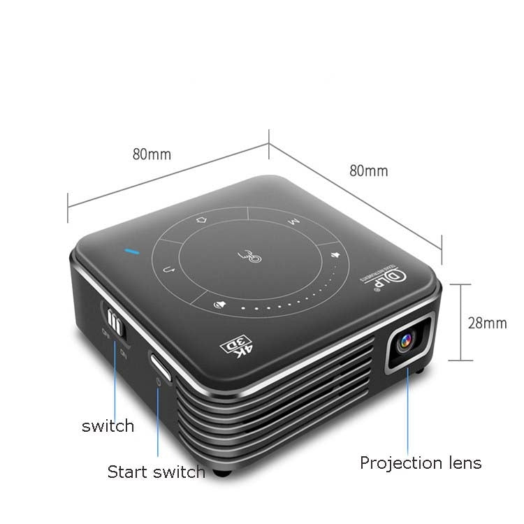 Mini proiettore intelligente P11 854x480 DLP Android 9.0