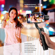Stabilizzatore cardanico portatile a 3 assi per fotocamera