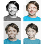 Mini fotocamera digitale HD per bambini con doppia lente